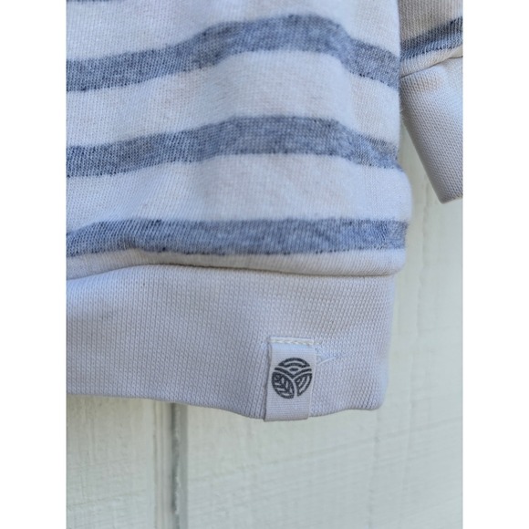 POPUPSHOP Organic Sweatshirt, Striped, Nautical, Size 6-7Y‎ - Picture 3 of 8